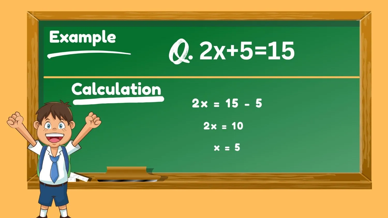 Algebra Calculation Example