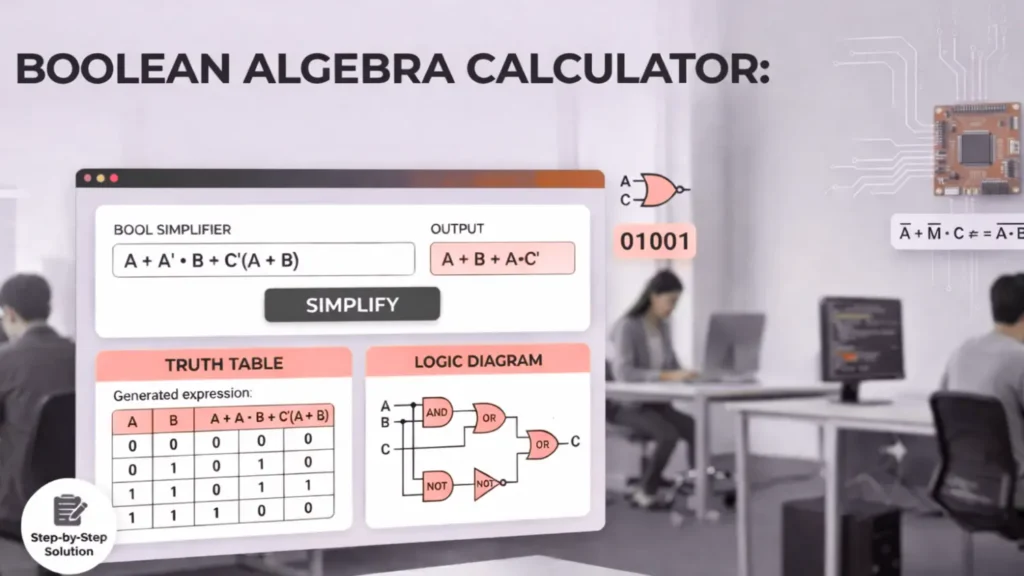 Boolean Algebra Calculator